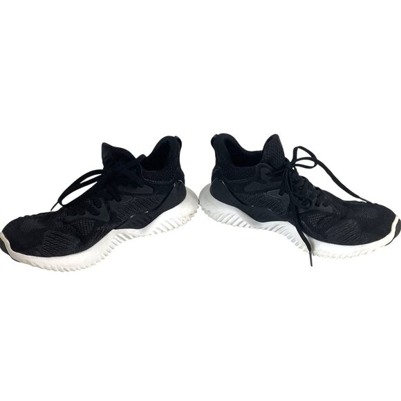 Adidas Men's Alphabounce Beyond Core Black White Running Shoes Lace up Size 7.5 - Picture 4 of 8